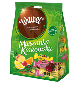 Fruchtbonbons Mix - Mieszanka krakowska Wawel 280g