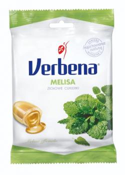 Gefüllte Kräuterbonbons mit Melissa und Vitamin C - Nadziewane cukierki ziołowe z Melisą Verbena 60g