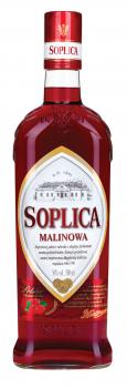 Soplica Wodka mit Himbeer-Geschmack - Soplica malinowa 500ml