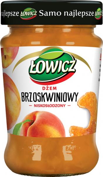 Pfirsich-Marmelade - Dzem brzoskwiniowy Lowicz 280g